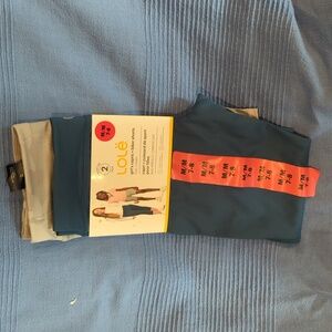 Sz 7 LOLE Girls Capri and biker shorts: 2 Pack